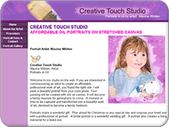 creative touch studio website